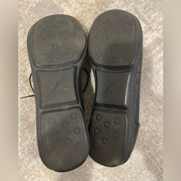 Dansko Women’s Gretchen EUR 40 (9.5-10) Black Leather Oxford Lace Up Shoes - Picture 10 of 10